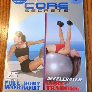 NWOT Unopened Exercise DVD: Core Full Body Workout & Accelerated Core Training